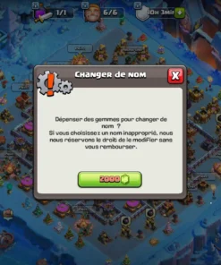 Vendre compte clash of clans