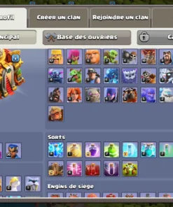 Sell clash of clans account