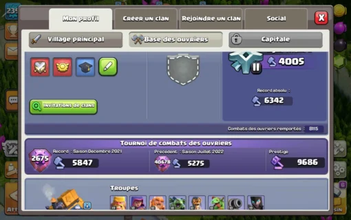 Purchase clash of clans account