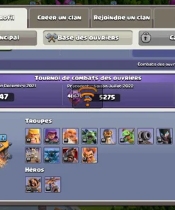 Achat compte clash of clans