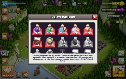 Achat compte clash of clans