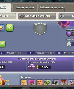 Acheter compte clash of clans