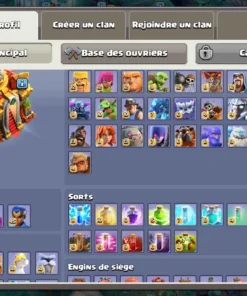 Acheter compte clash of clans