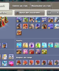 Acheter compte clash of clans