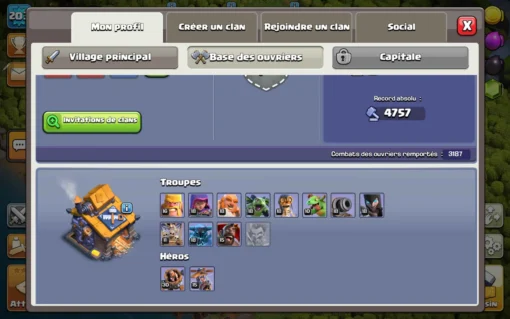 Sell clash of clans account