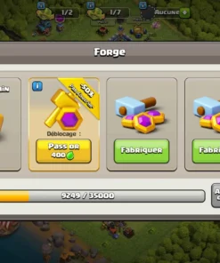 Vendre compte clash of clans