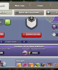 Achat compte clash of clans