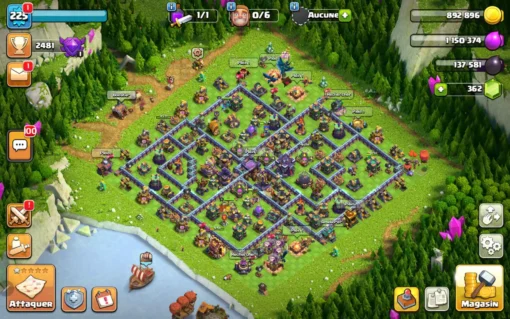 Achat compte clash of clans