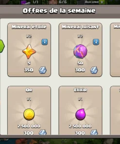 Achat compte clash of clans