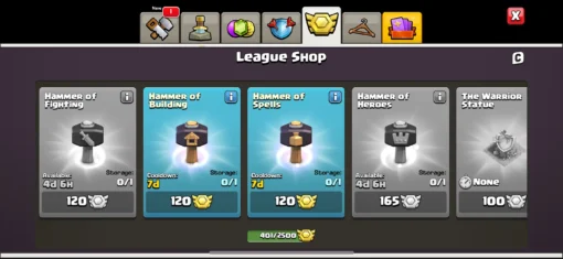 Purchase clash of clans account