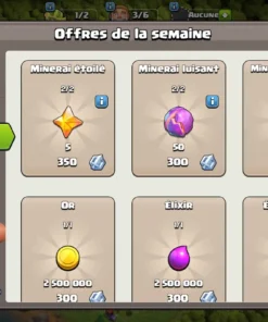 Achat compte clash of clans