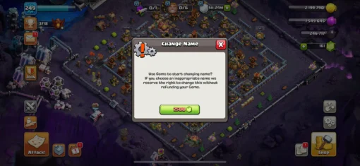 Purchase clash of clans account