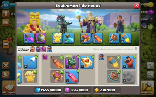 Achat compte clash of clans