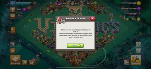 Achat compte clash of clans