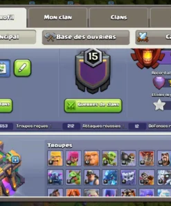 Achat compte clash of clans