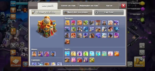 Purchase clash of clans account