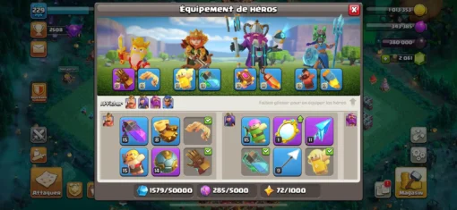 Achat compte clash of clans