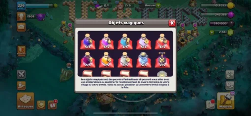 Achat compte clash of clans