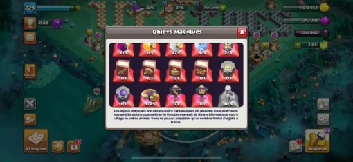 Achat compte clash of clans