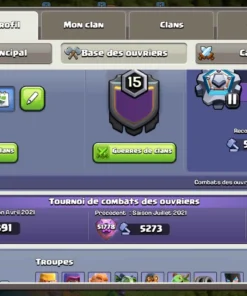 Achat compte clash of clans