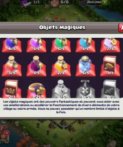 Achat compte clash of clans