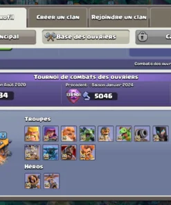 Achat compte coc