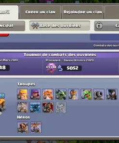 Acheter compte COC