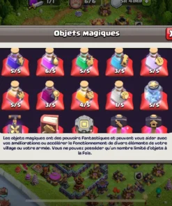 Acheter compte clash of clans