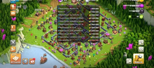 Acheter compte clash of clans