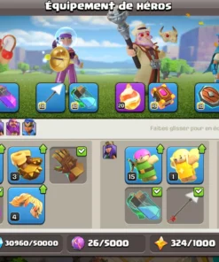 Acheter compte clash of clans