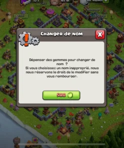 Acheter compte clash of clans