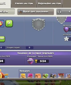 Acheter compte clash of clans