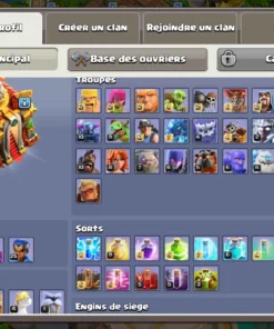 Acheter compte clash of clans