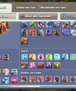 Acheter compte clash of clans