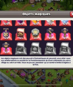 Acheter compte clash of clans