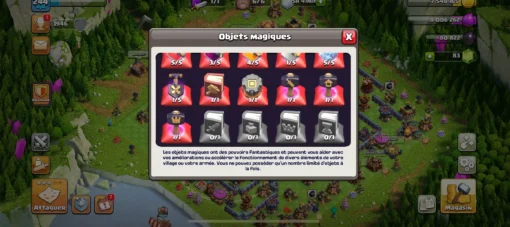 Acheter compte clash of clans