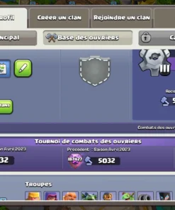 Acheter compte clash of clans