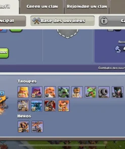 Acheter compte clash of clans