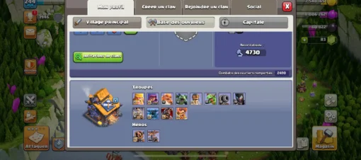 Acheter compte clash of clans