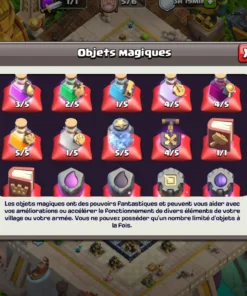 Acheter compte clash of clans