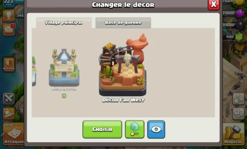 Acheter compte clash of clans