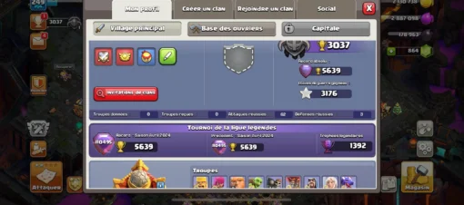 Buy clash of clans account