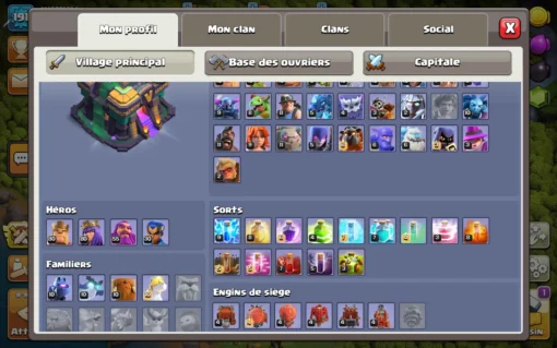 Buy clash of clans account