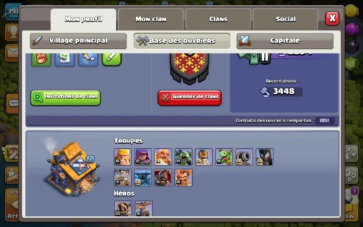 Buy clash of clans account