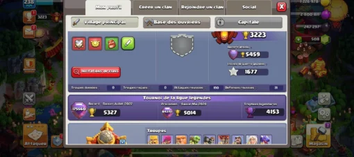 Buy clash of clans account