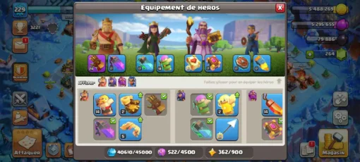 Clash of clans account