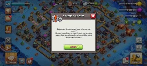 Clash of clans account