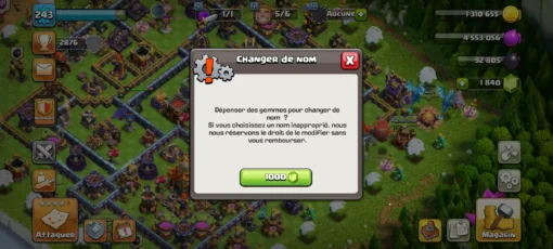 Compte coc