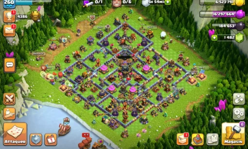 Vendre compte clash of clans