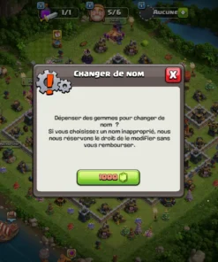 Vendre compte clash of clans